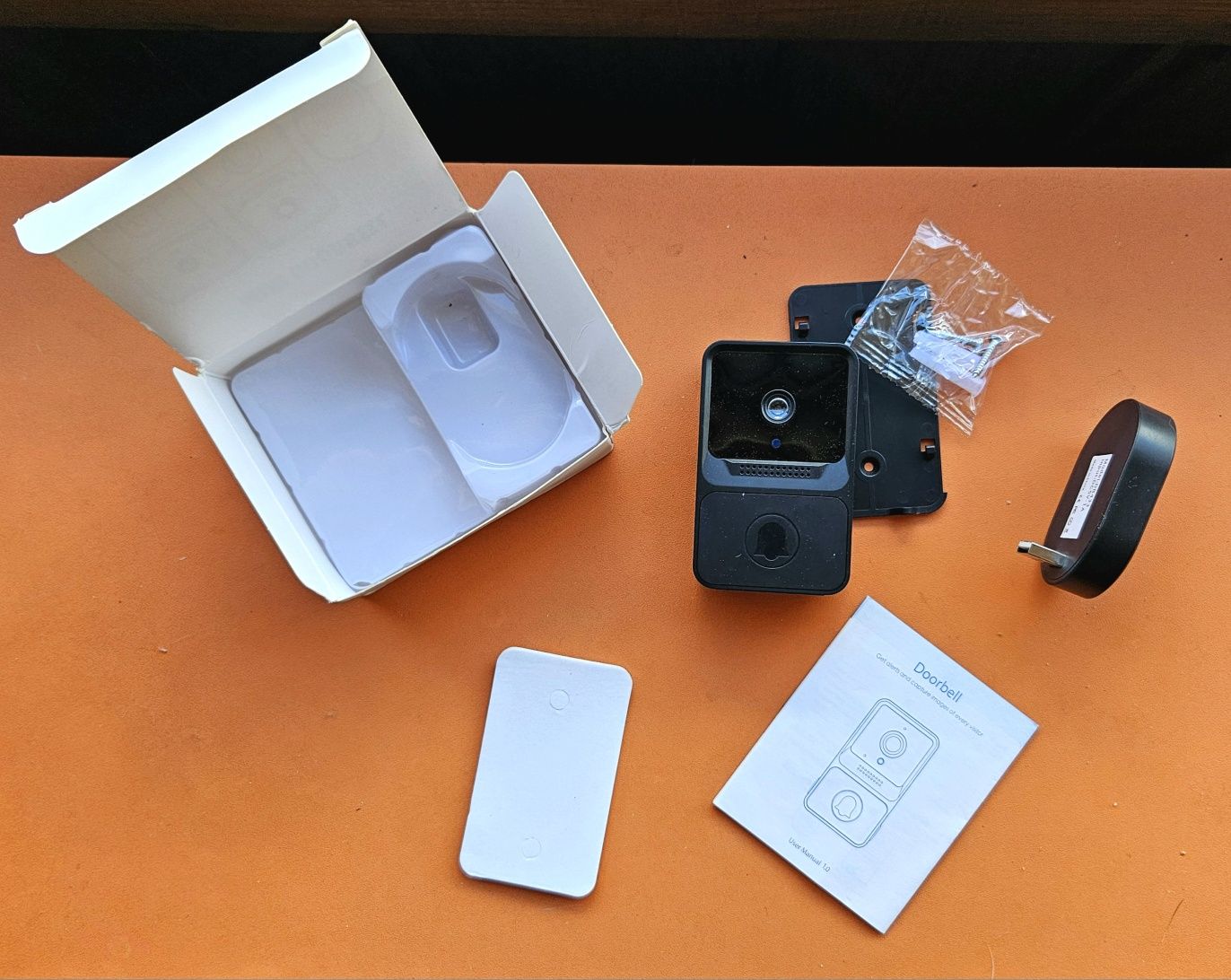 Campainha de porta com video vigilancia WiFi - Kit