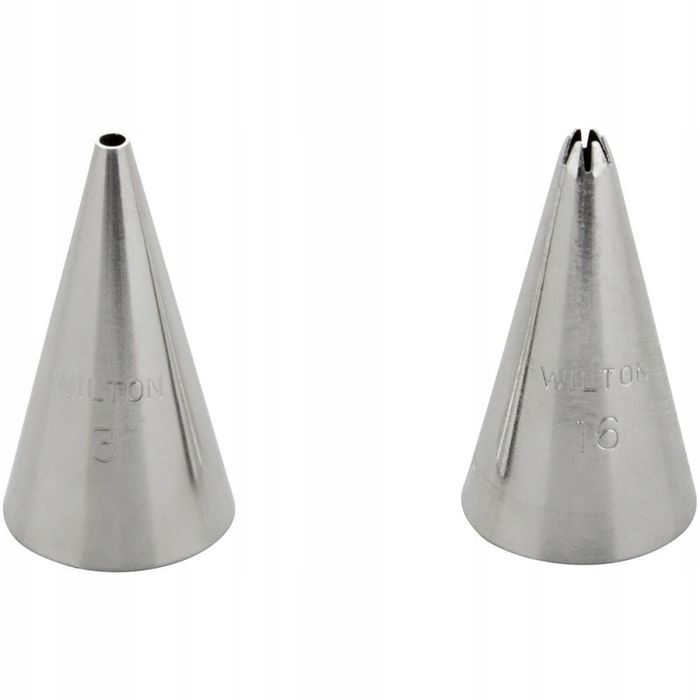 Wilton Zestaw 2 Tylki: Okrągła + Gwiazdka Nr. 3 + 16
