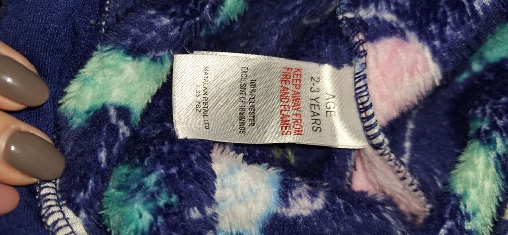 Piżama jednoczęściowa