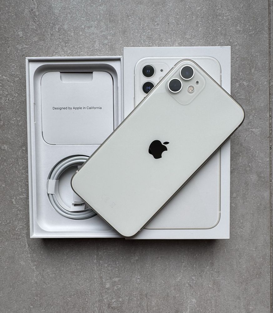 iPhone 11 White 64 GB Biały  j. NOWY