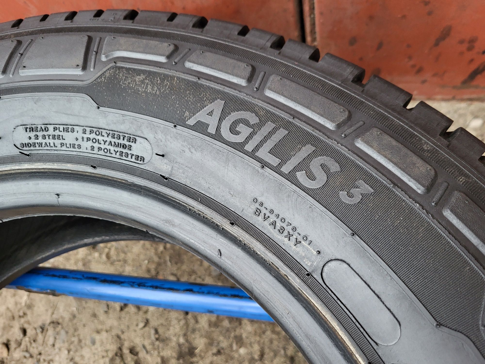 195/75/16C R16C Michelin AGILIS 3 6шт ціна за 1шт літо шини