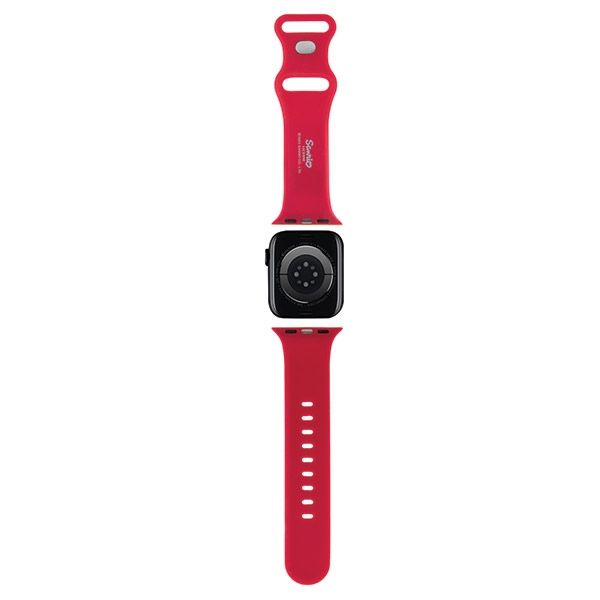 Hello Kitty Pasek HKAWMSCHBLR Apple Watch 38/40/41mm czerwony/strap