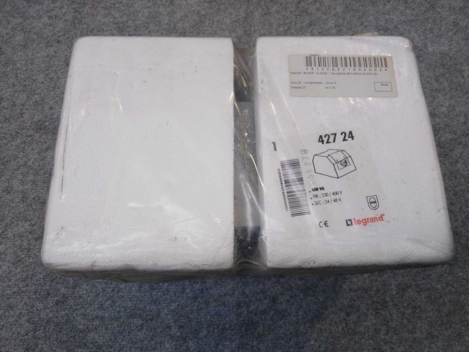 Transformador Monofásico 230/400 24/48V  400VA