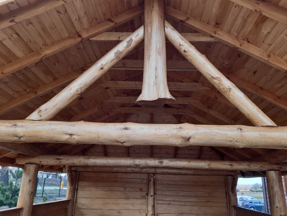 Wiata garażowa altana