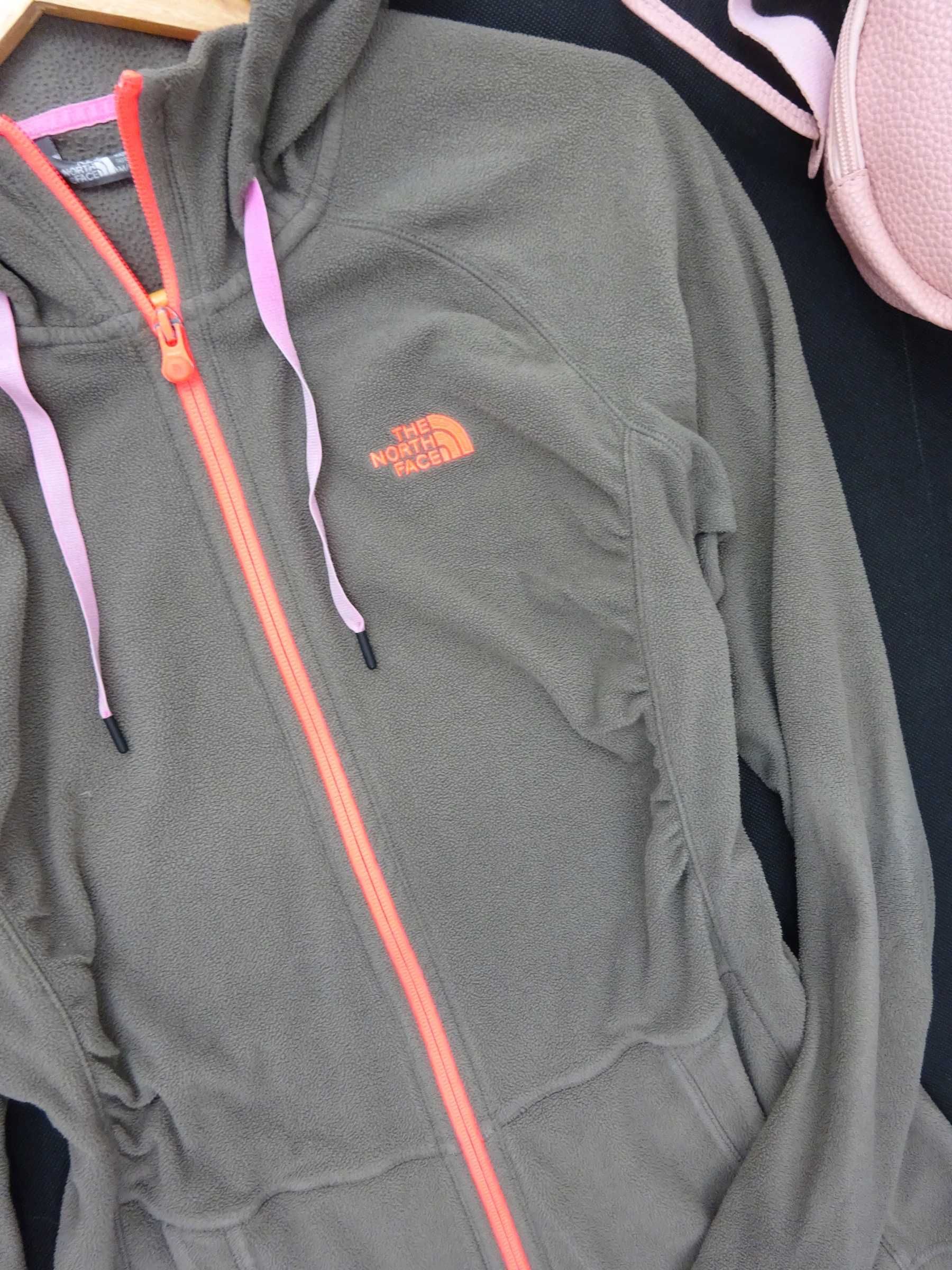 BY86 Termo polar damski The North Face kaptur rozpinany  S 36 M 38