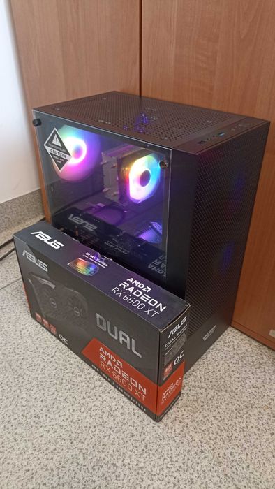 *Super PC do gier i5-10400F*RX 6600 XT 8GB*RAM 16GB DDR4*SSD+HDD*W11P*