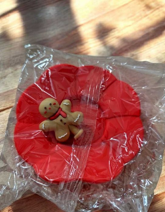 Caneca de natal com tampa