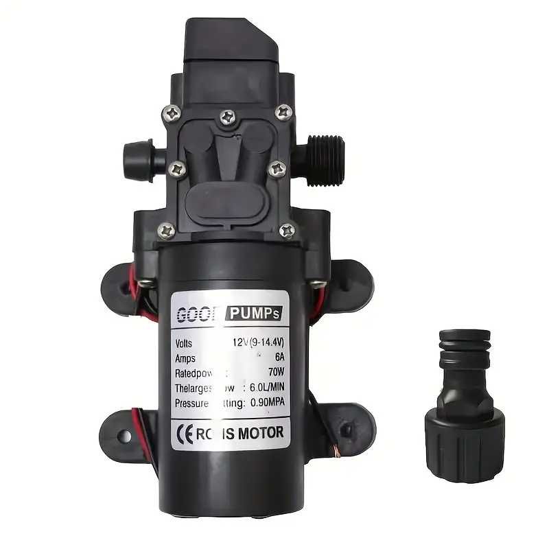 bomba de agua 12v 70w alta pressao
