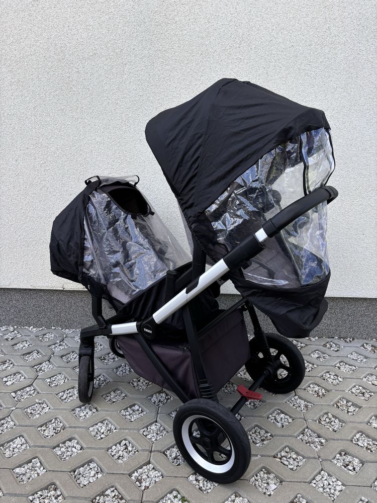 Thule sleek rok po roku 2 spacerowki i gondola