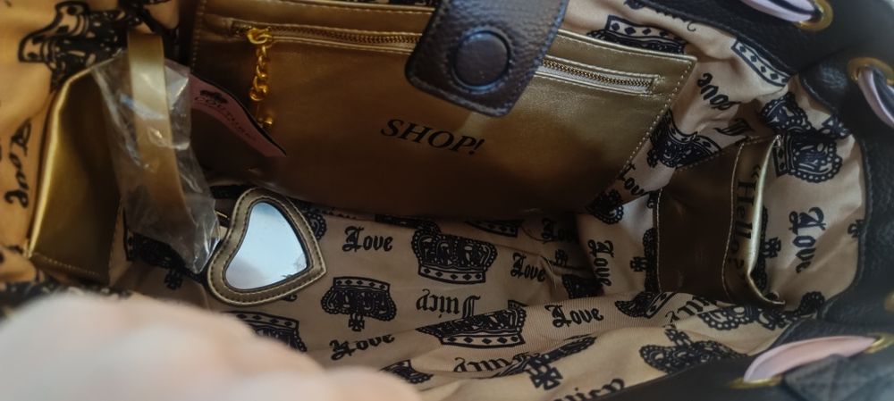 Juicy couture torba torebka bag daydreamer różowa