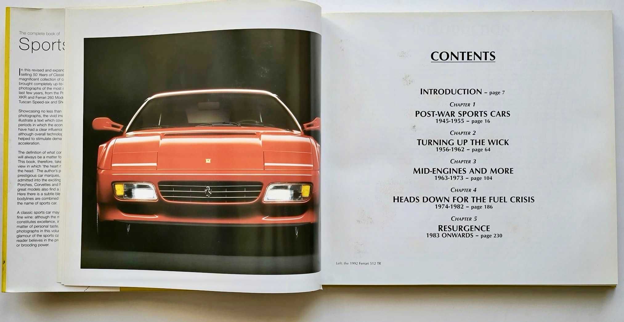 Livro "The Complete Book of Sports Cars"