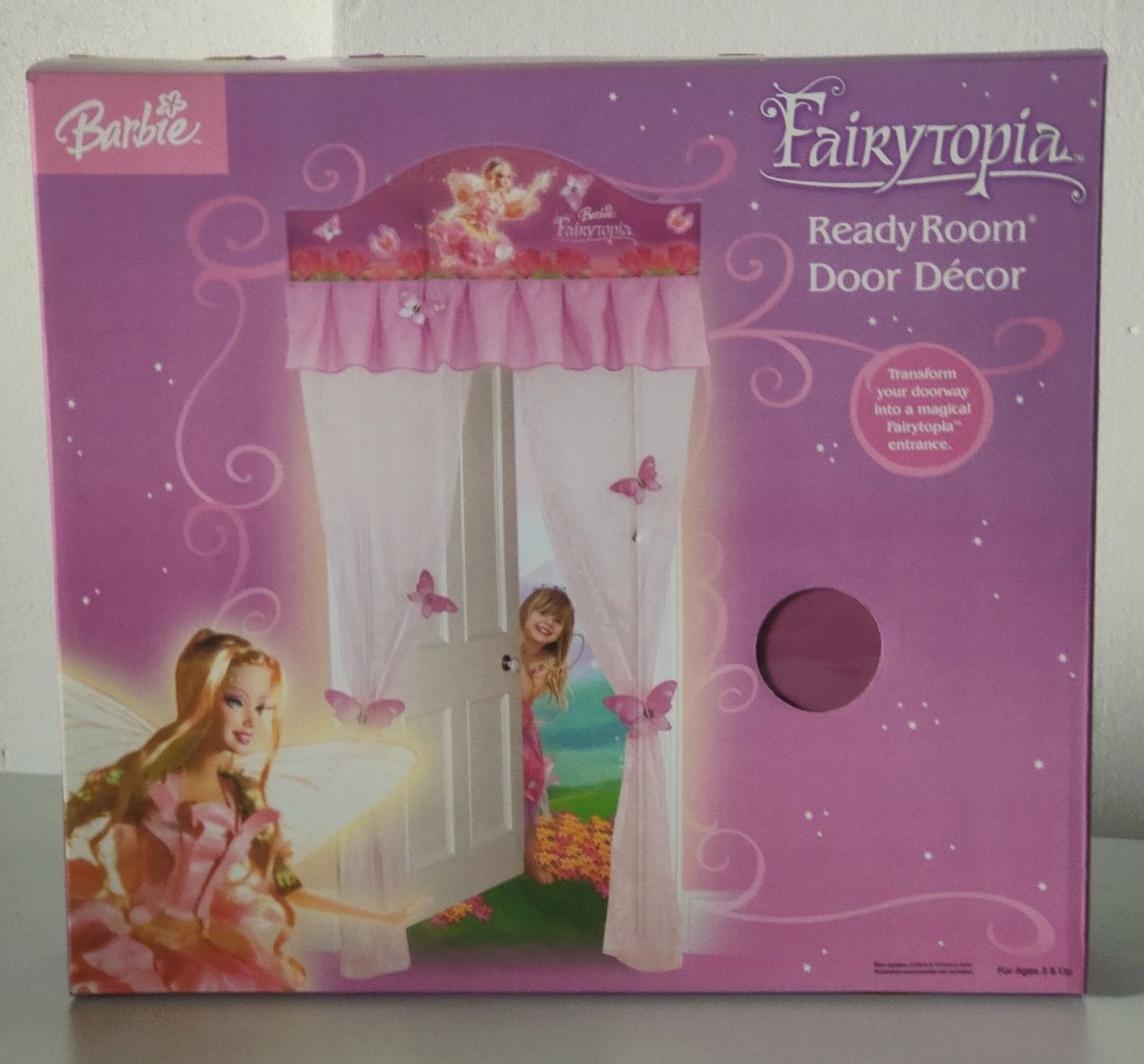 Cortina p/ Porta ou Janela Barbie (últimas unidades)