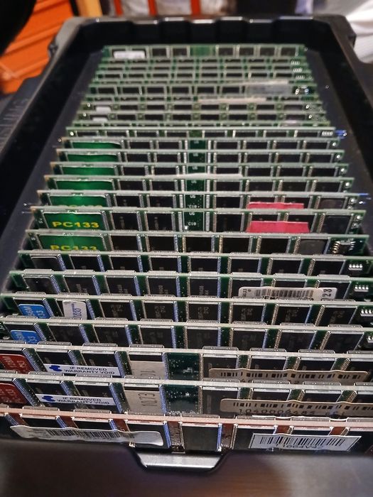 Memórias SdRam Pc133 - Pack de 25