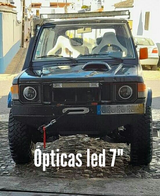 Ópticas led 7 polegadas