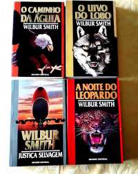 Wilbur Smith - Livros diversos - Ed. Difusão Cultural (1989/1991)
