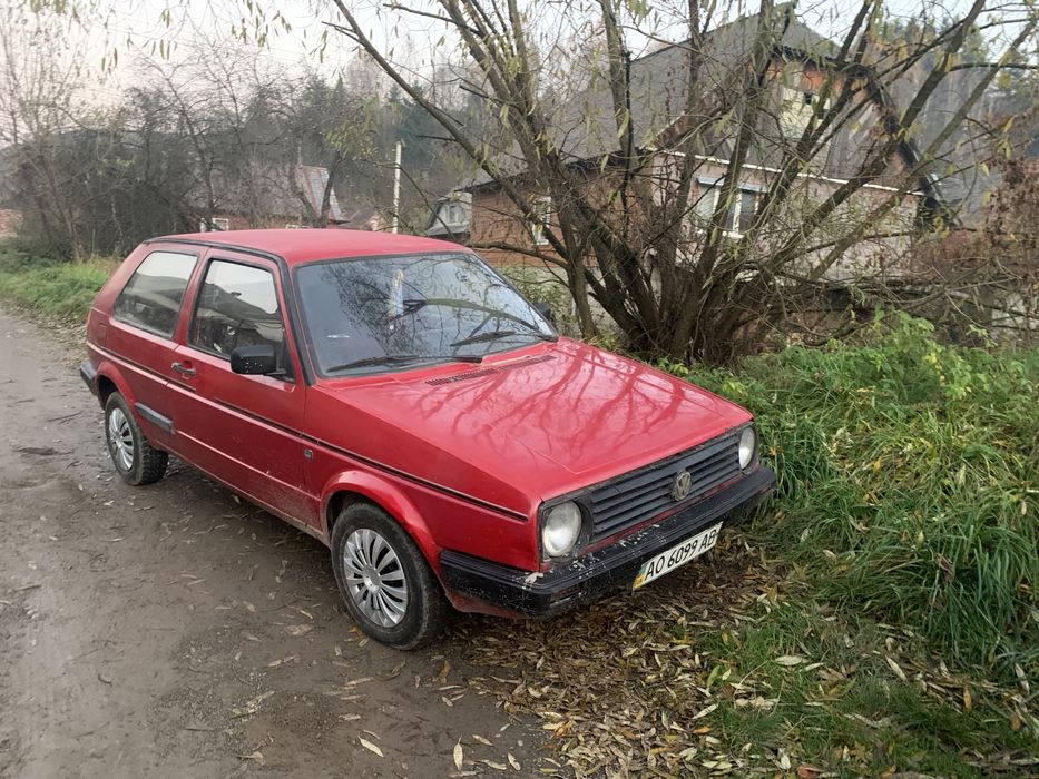 гольф 2 на повному ходу 1.3 бензин