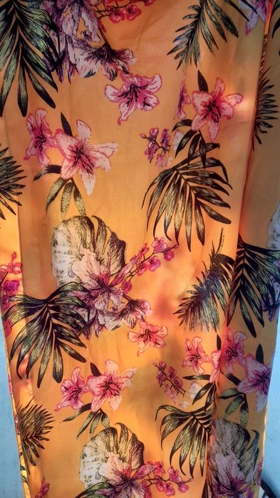 Vestido Comprido Shein floral tamanho único  - Semi-novo