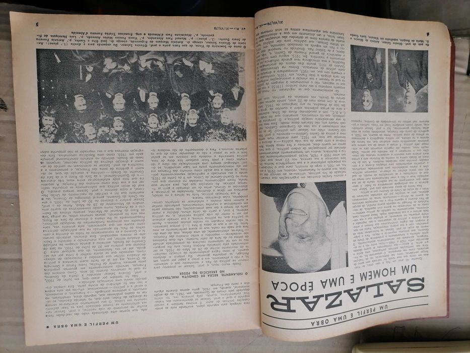 SALAZAR Edição ESPECIAL 1970 Um Homem e Uma Época 66 Páginas
