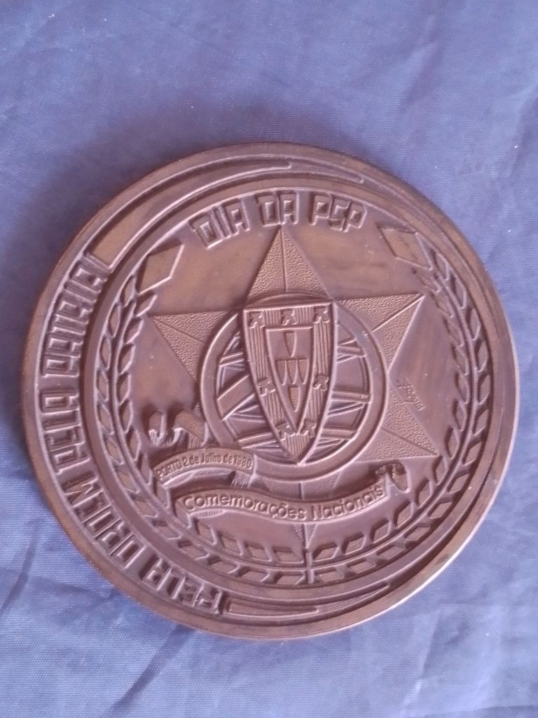 Medalha de bronze do dia da P.S.P.