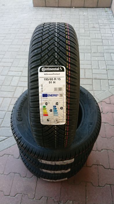 NOWE opony całoroczne 195/65R15 Continental AllSeasonContact WYSYŁKA