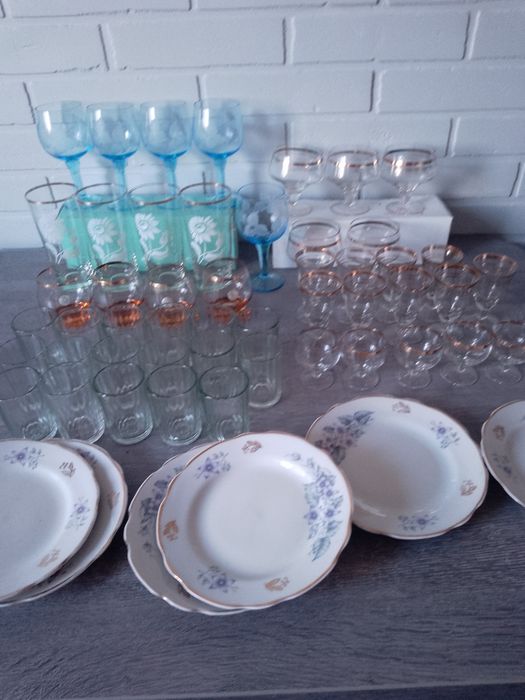 Фужери стопки  стаканы  Б/У