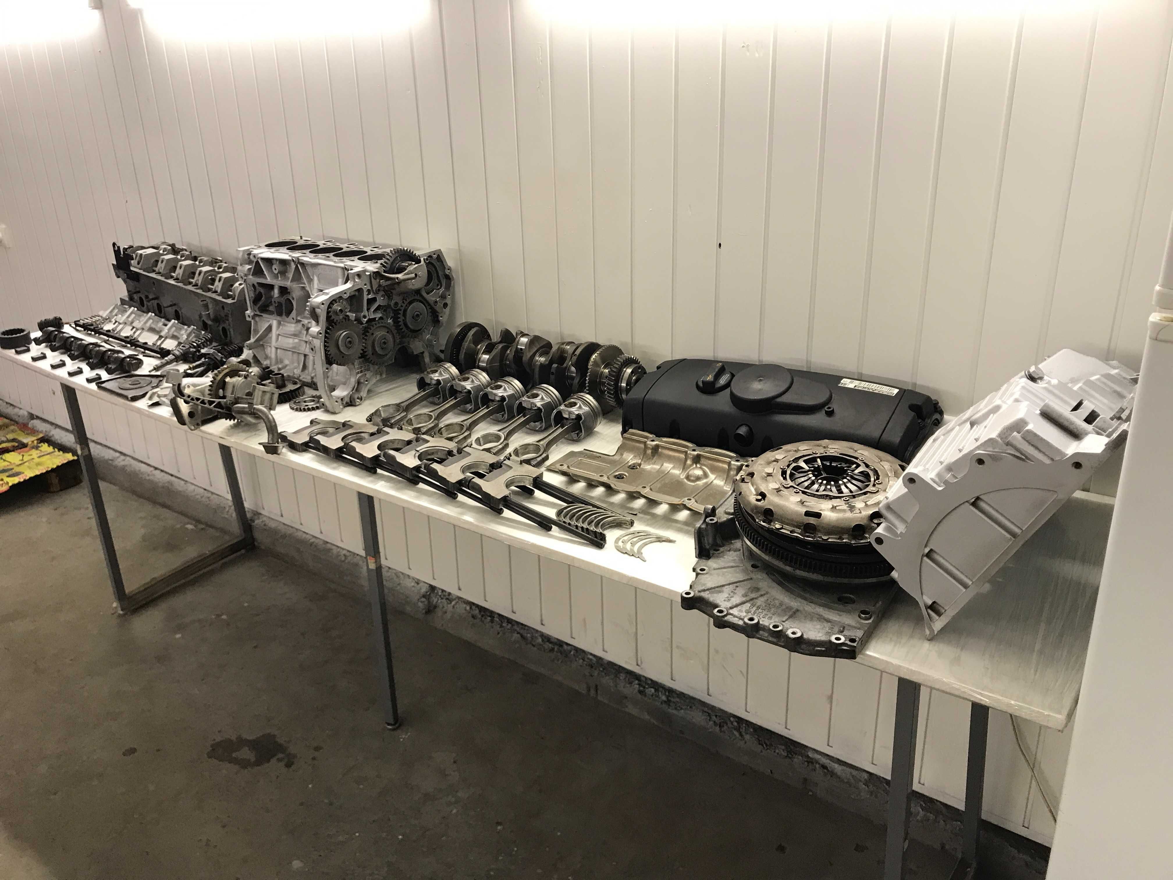 Двигун по частинах BNZ 2.5 Diesel VW Transporter T5 запчасти двигатель