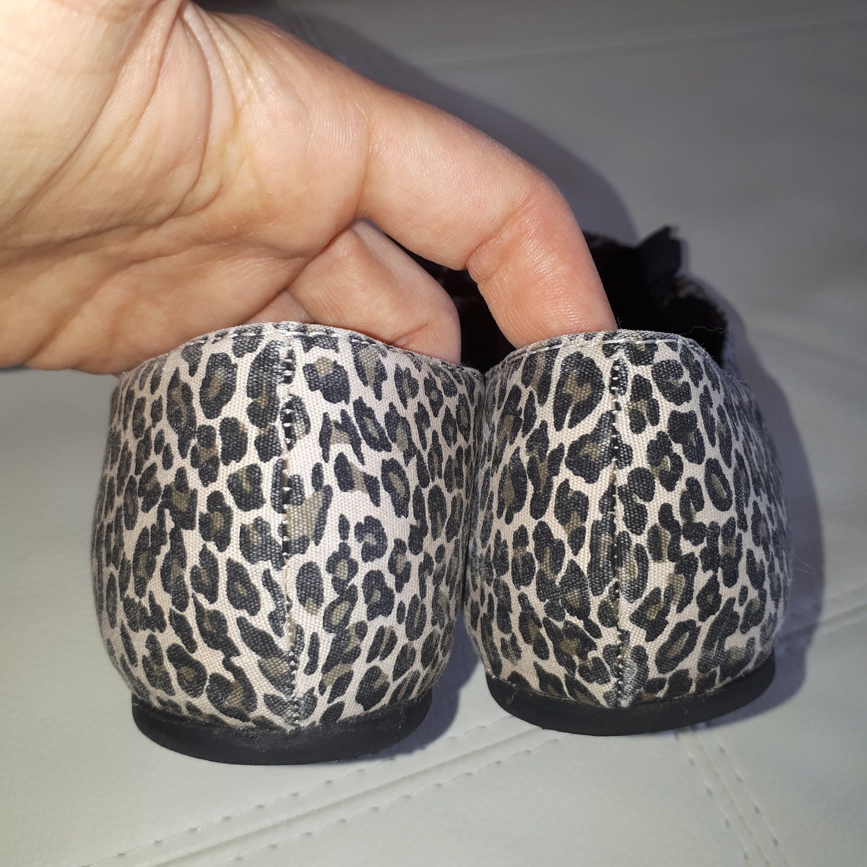 Балетки Zara леопард + подарок плетеная кожа Италия