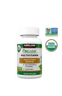 Organic Multivitamin, Kirkland Signature Органічні мультівітаміни