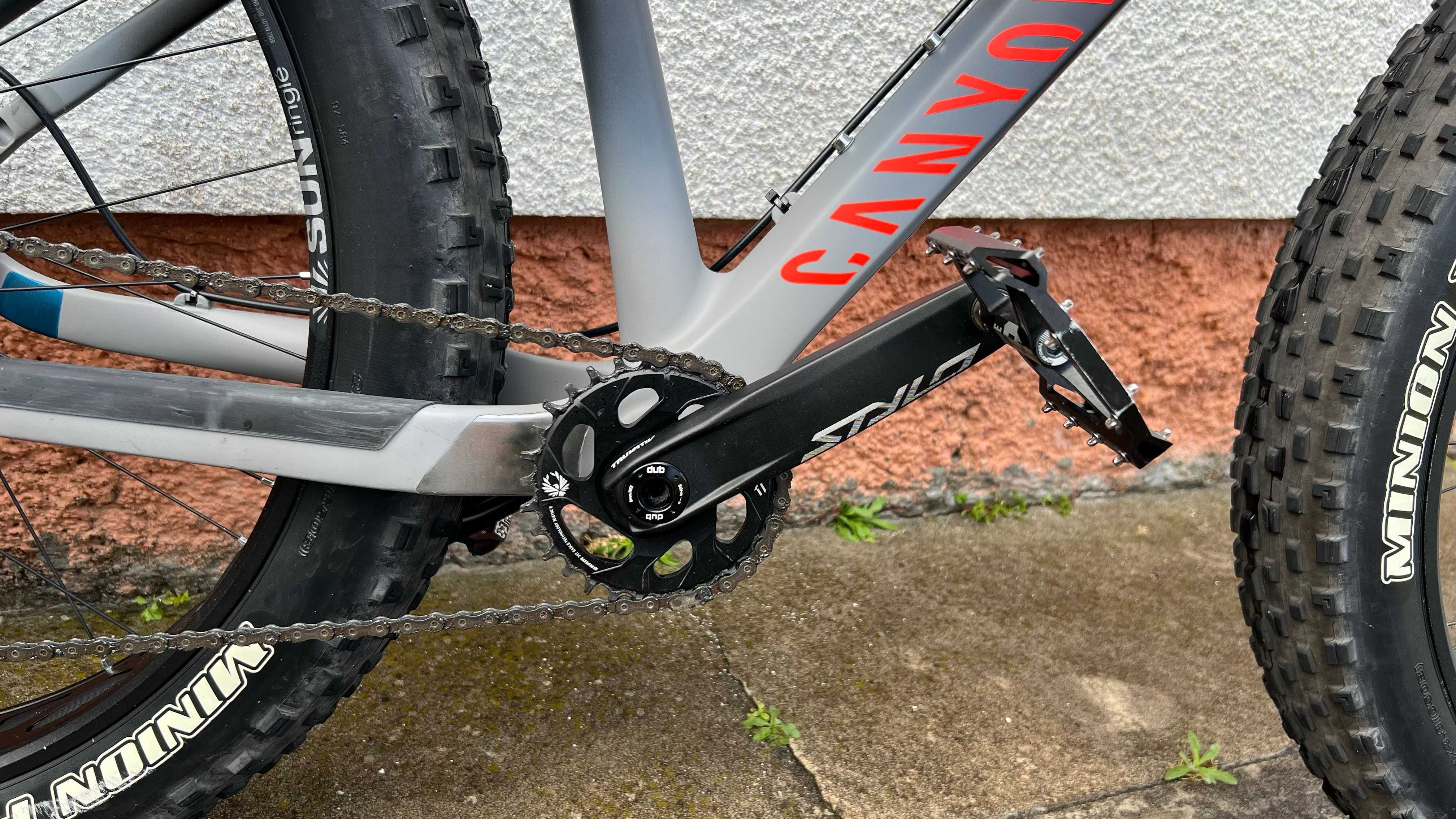 Bicicleta MTB Fat Bike Canyon Dude CF7 carbono tamanho M roda 27,5