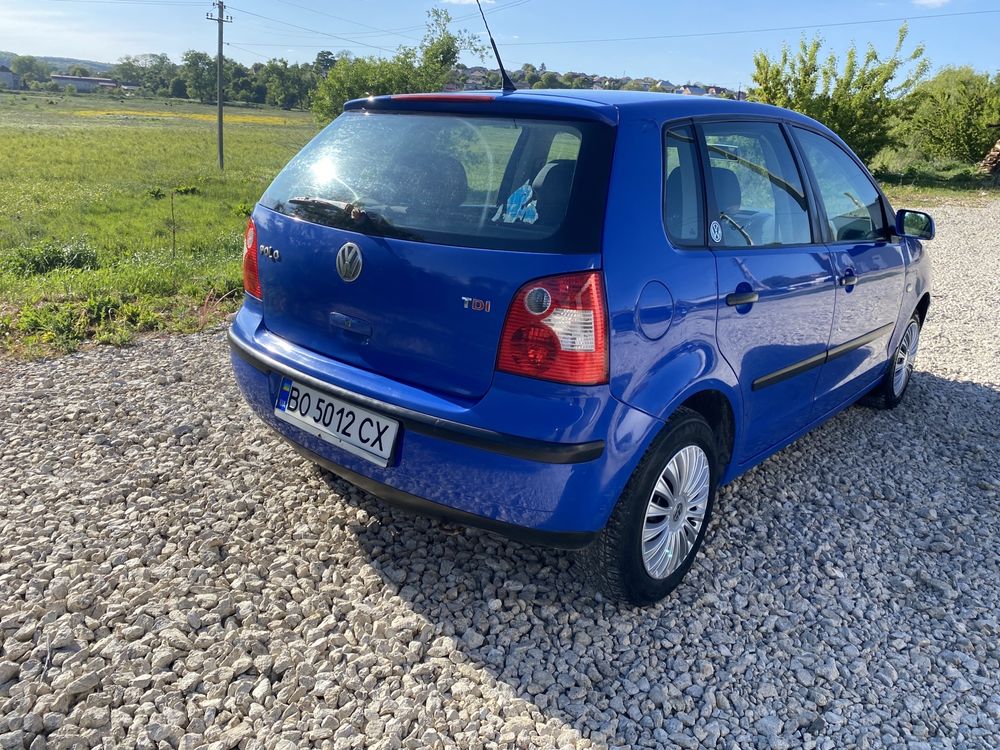 Volkswagen Polo 2002 1.4 TDI фольксваген поло