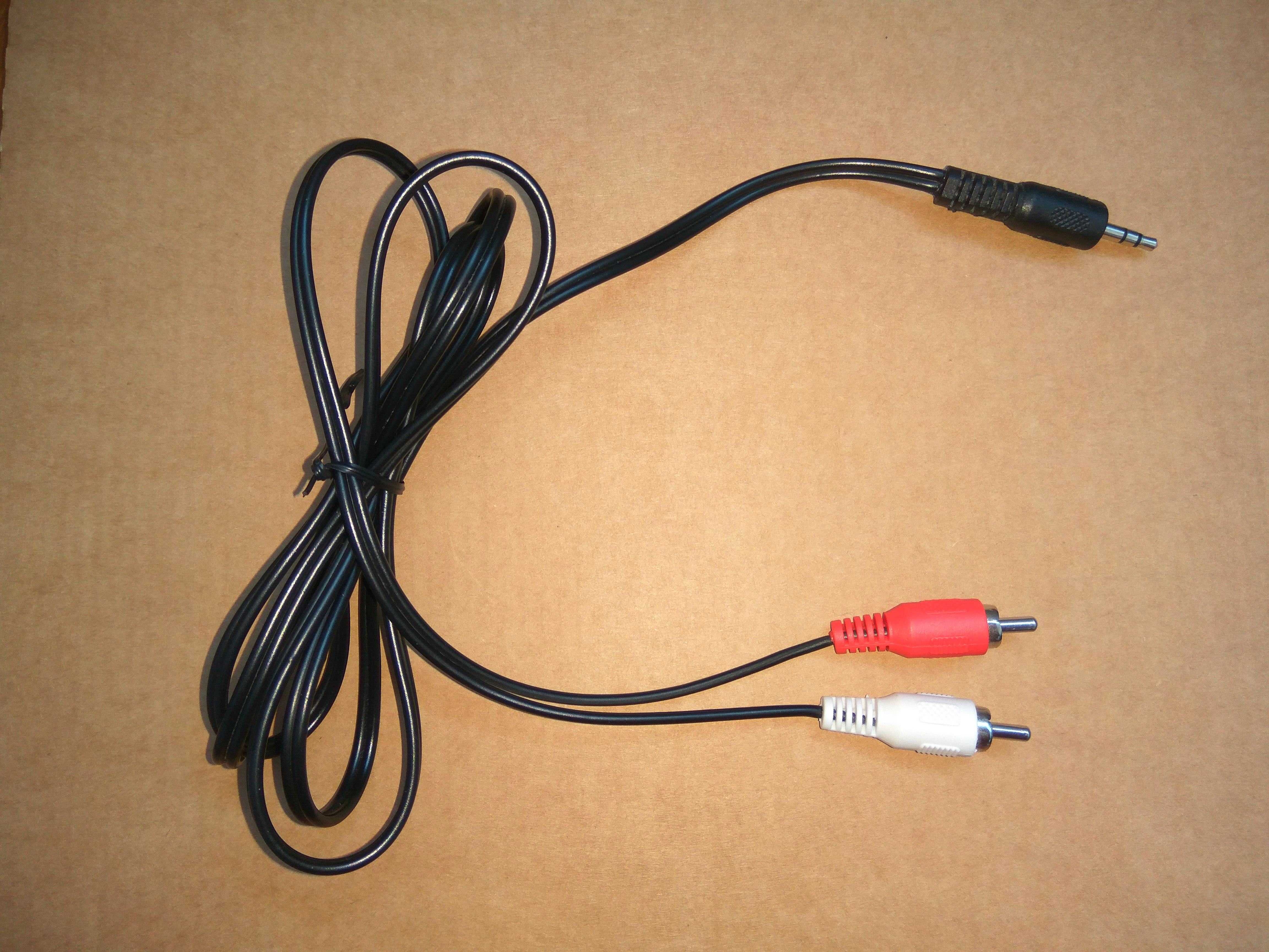 Шнуры кабели разные аудио 1,5м межблочный Аукс AUX телефона ноутбука