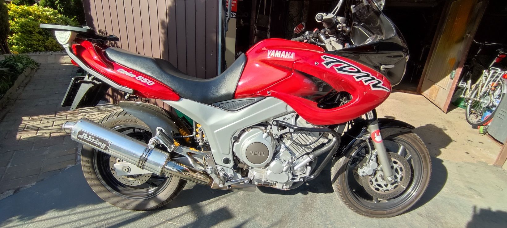 Yamaha tdm 850 autentyczny przebieg