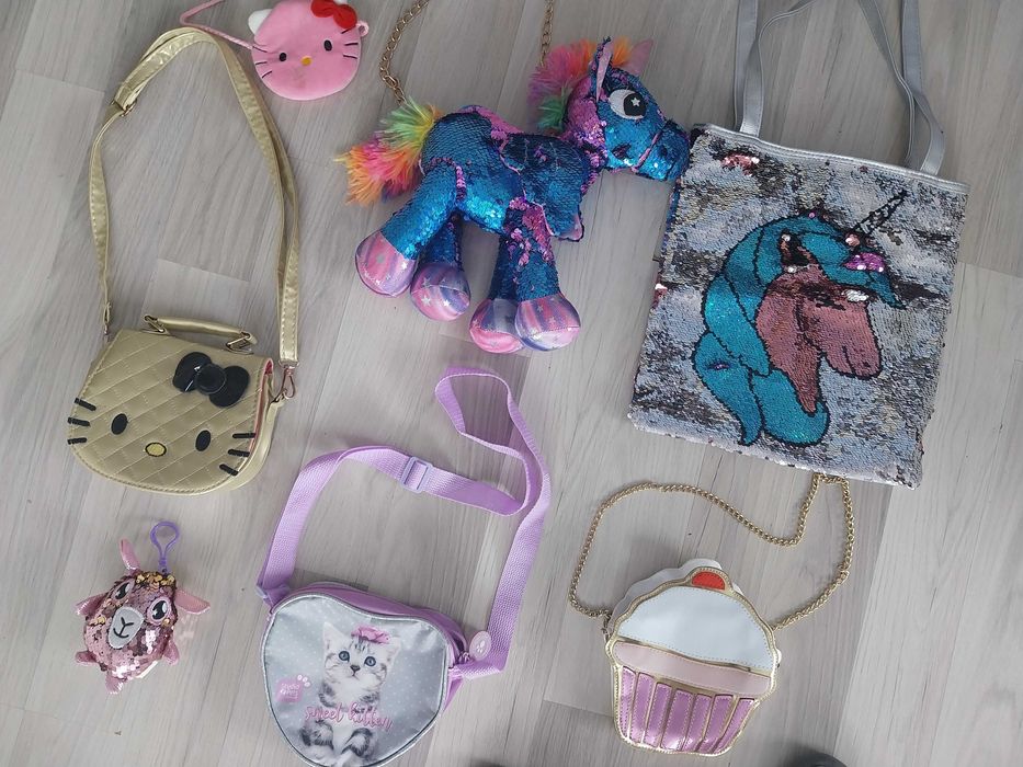 Zestaw torebki na ramię dla dziewczynki