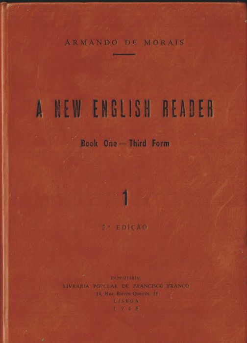 Livro de Inglês do antigo 3 ano liceal - anos 60