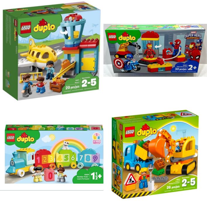Lego duplo 10871/10921/10954/10812