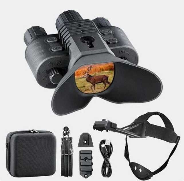 Прибор ночного видения NV-880 8x16MP 1080P HD WiFi + крепление на шлем