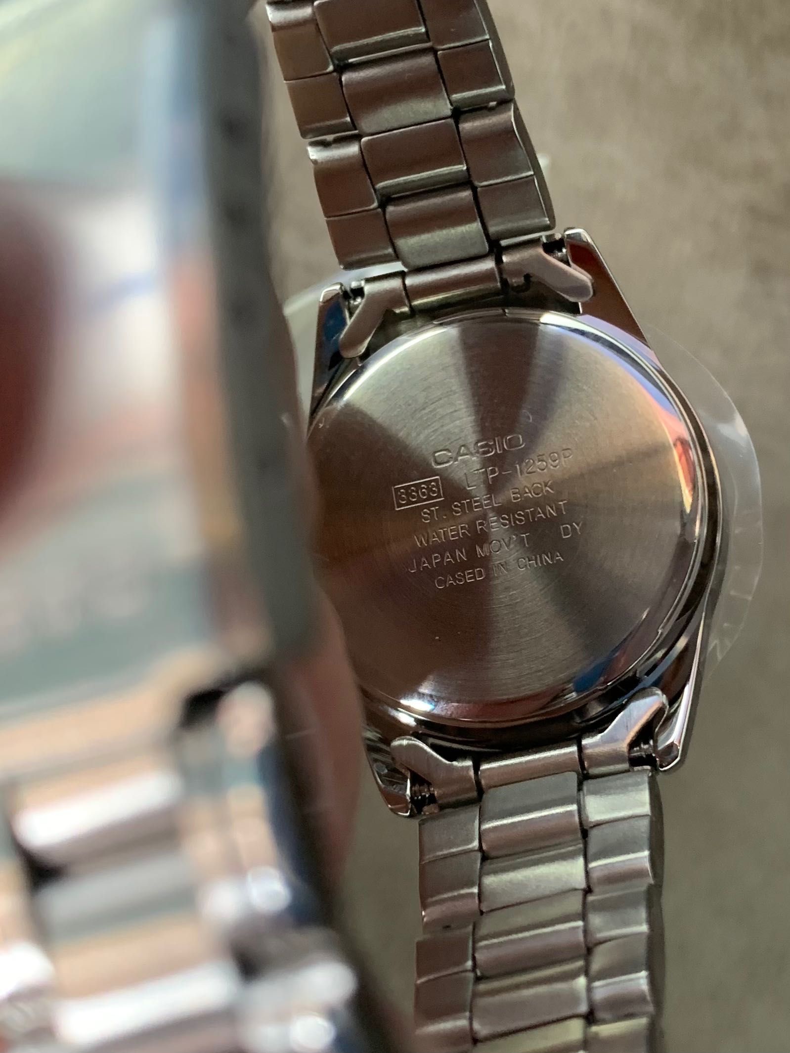 Жіночий годинник Casio LTP-1259PD-1 Оригінал Гарантія Кварцові