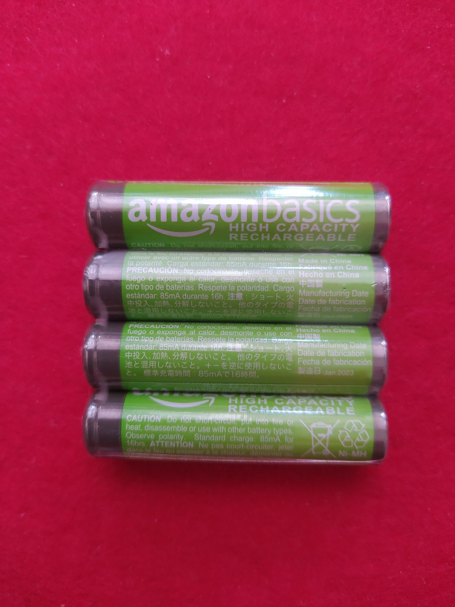 Akumulatorki AAA  850 mAh