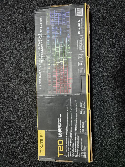 Teclado T-WOLF T20 Gaming
