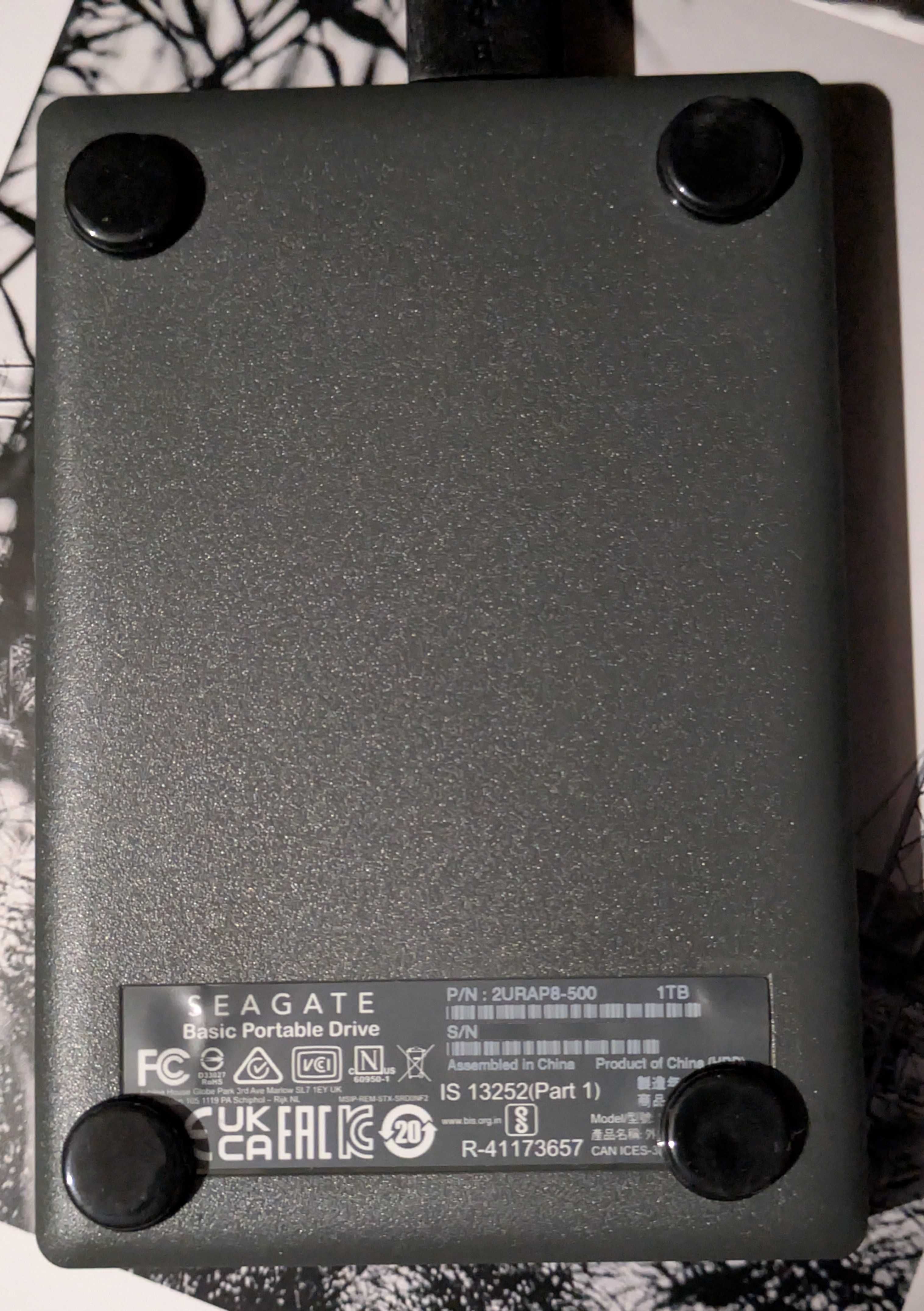 Disco Externo Seagate Basic 2,5" 1TB USB3.0