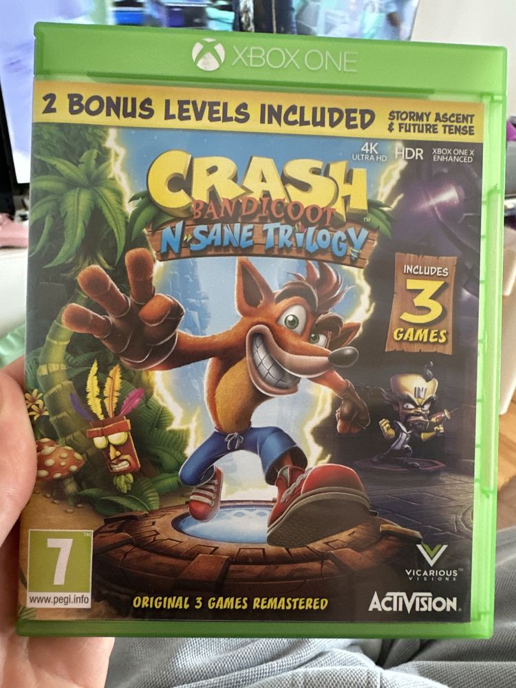 Crash Bandicoot N. Sane Trilogy Xbox One Xbox series S X