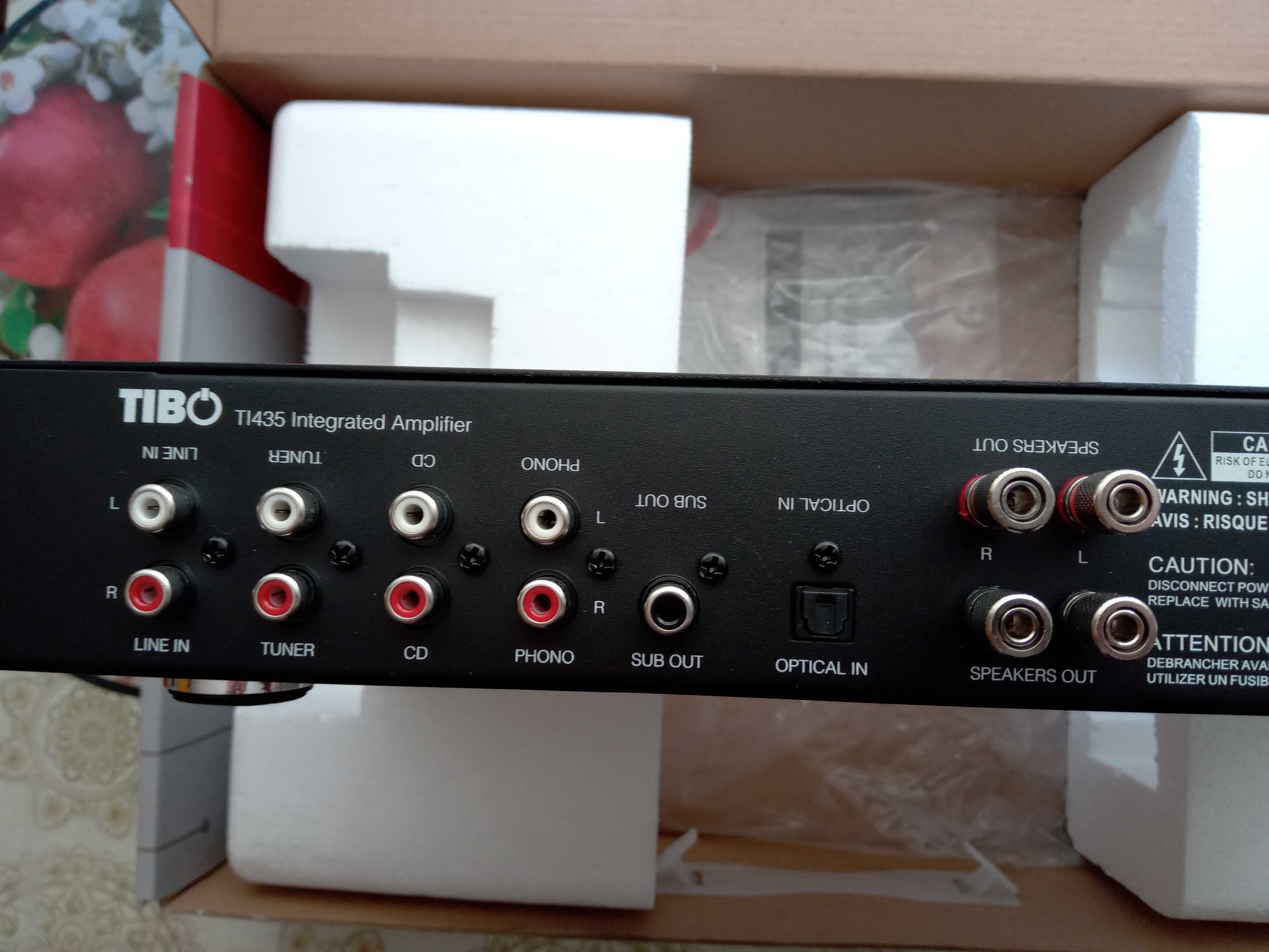 Tibo TI435AMP – Wzmacniacz zintegrowany uk