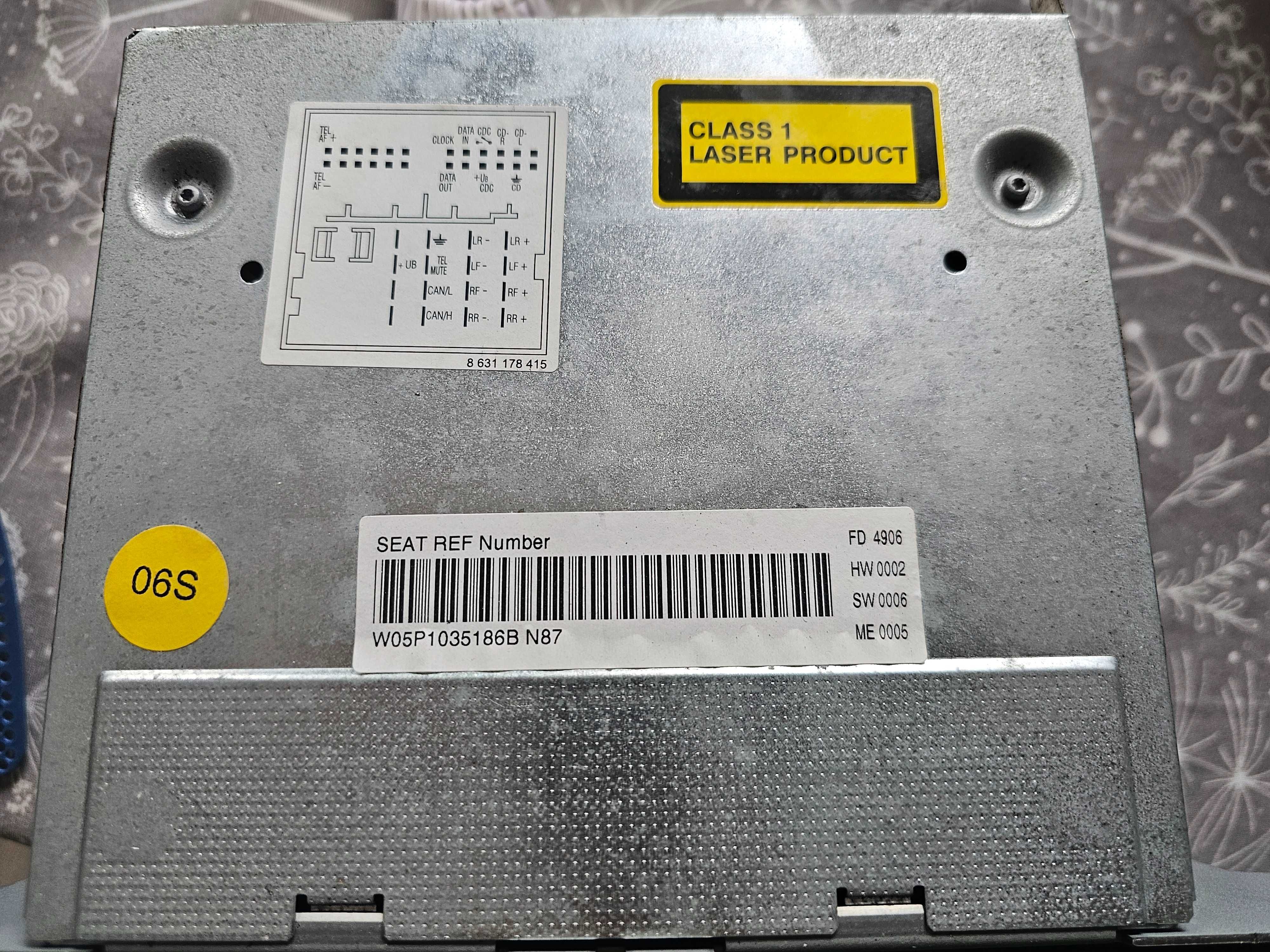 Radio z CD Altea XL 2007 Blaupunkt