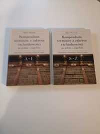 książka Kompendium terminów z zakresu rachunkowości po polsku