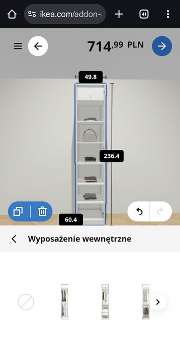 Szafa IKEA PAX 50