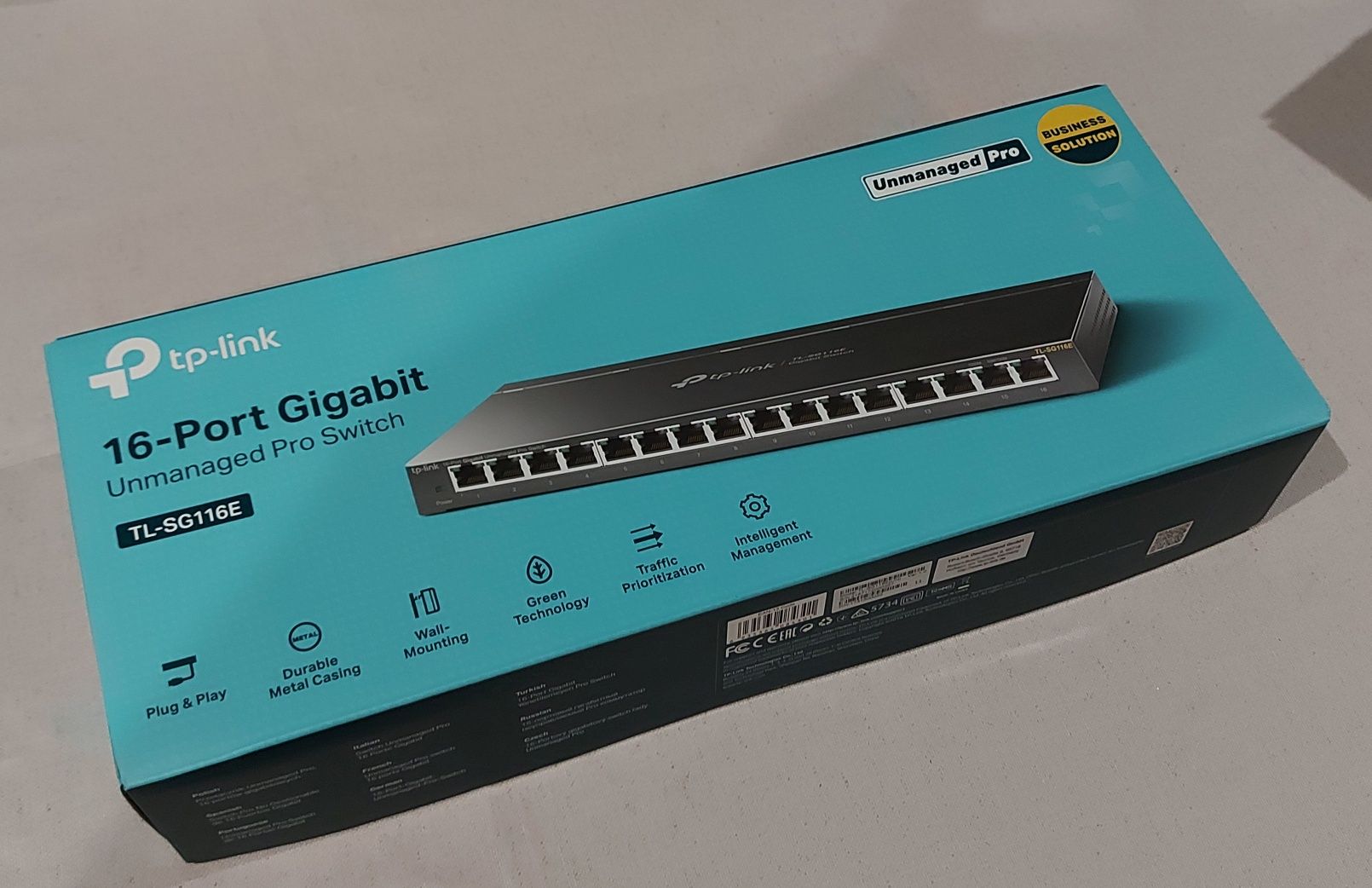 Switch 16 Portas TP Link TL-SG116E