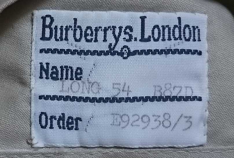 Ретро винтаж Burberrys London England тренч плащ