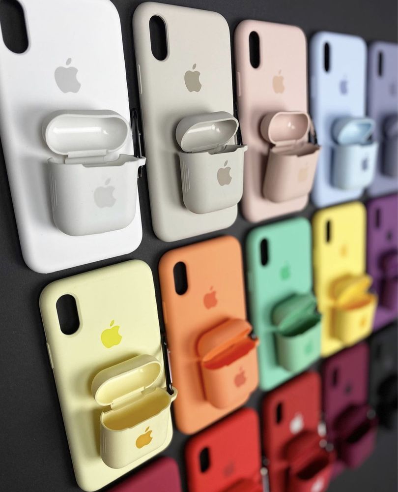 Силіконовий чохол на айфон silicone case iPhone 14 pro / та інші