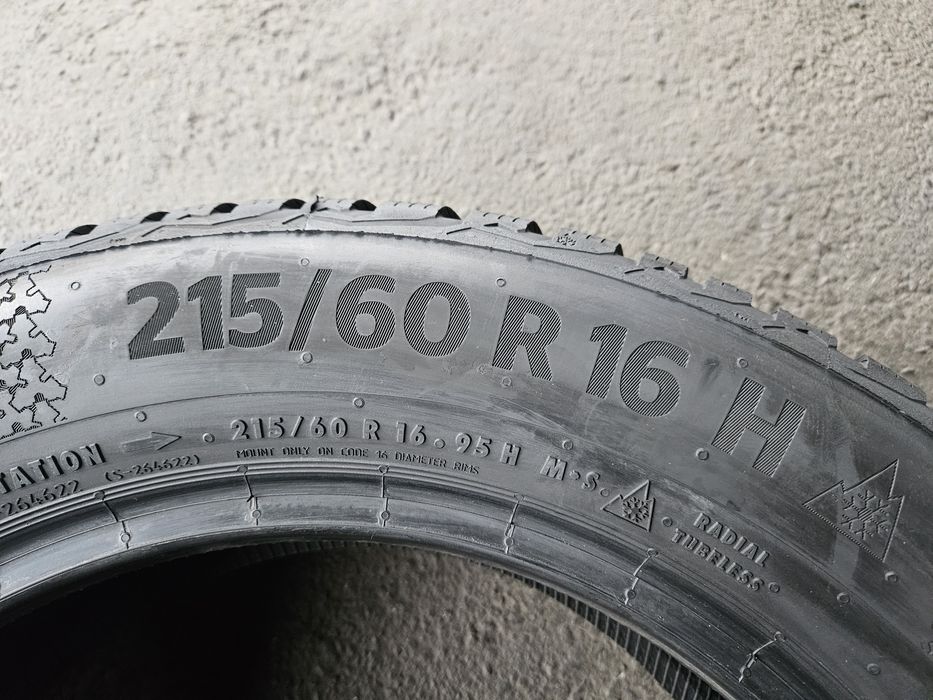 Kpl Opon Zimowe Continental Winter Contact TS870 215.60.16 95H 2023