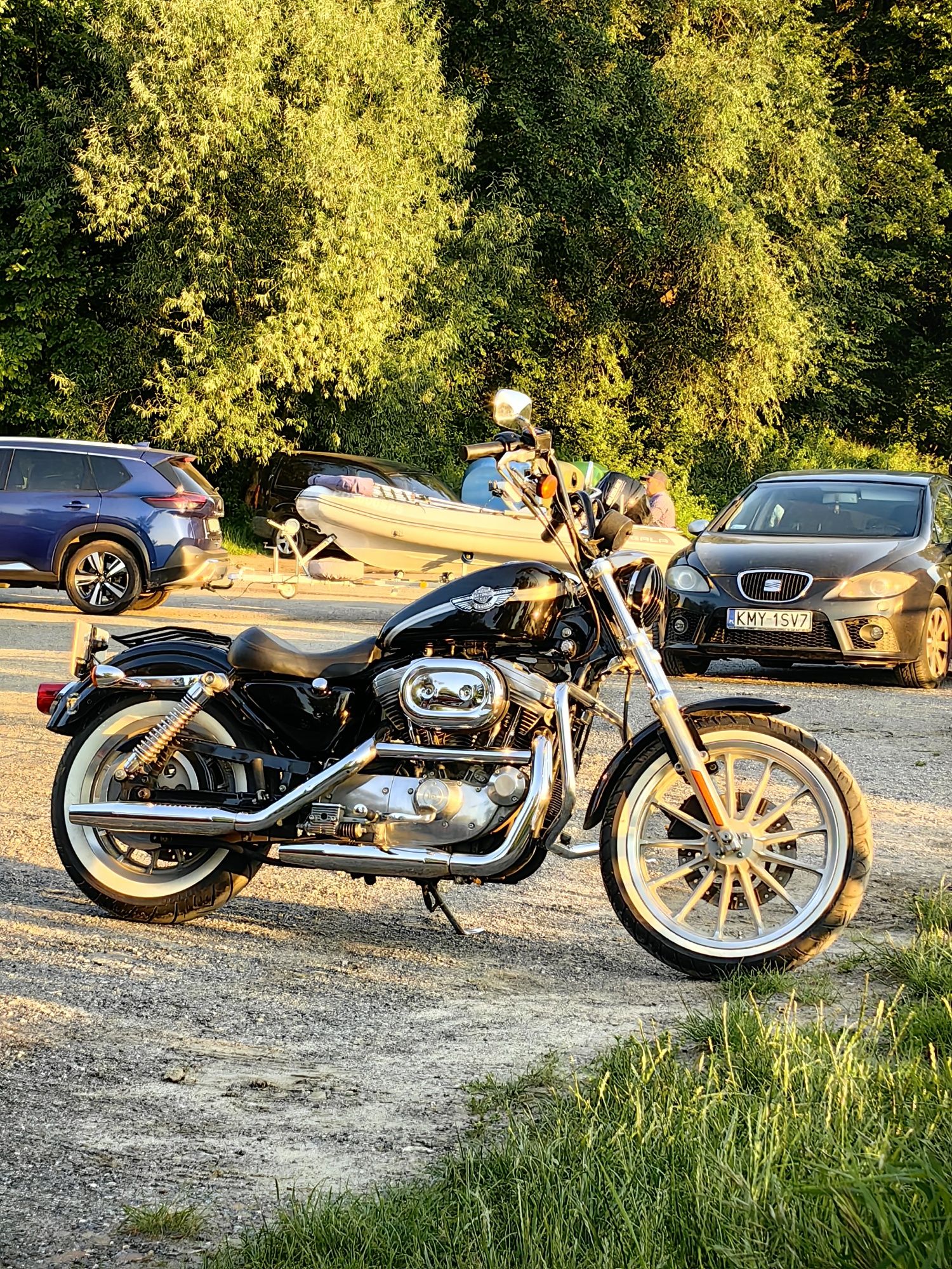 Motocykl Harley-Davidson Sportster 883 anniversary rocznik 2003